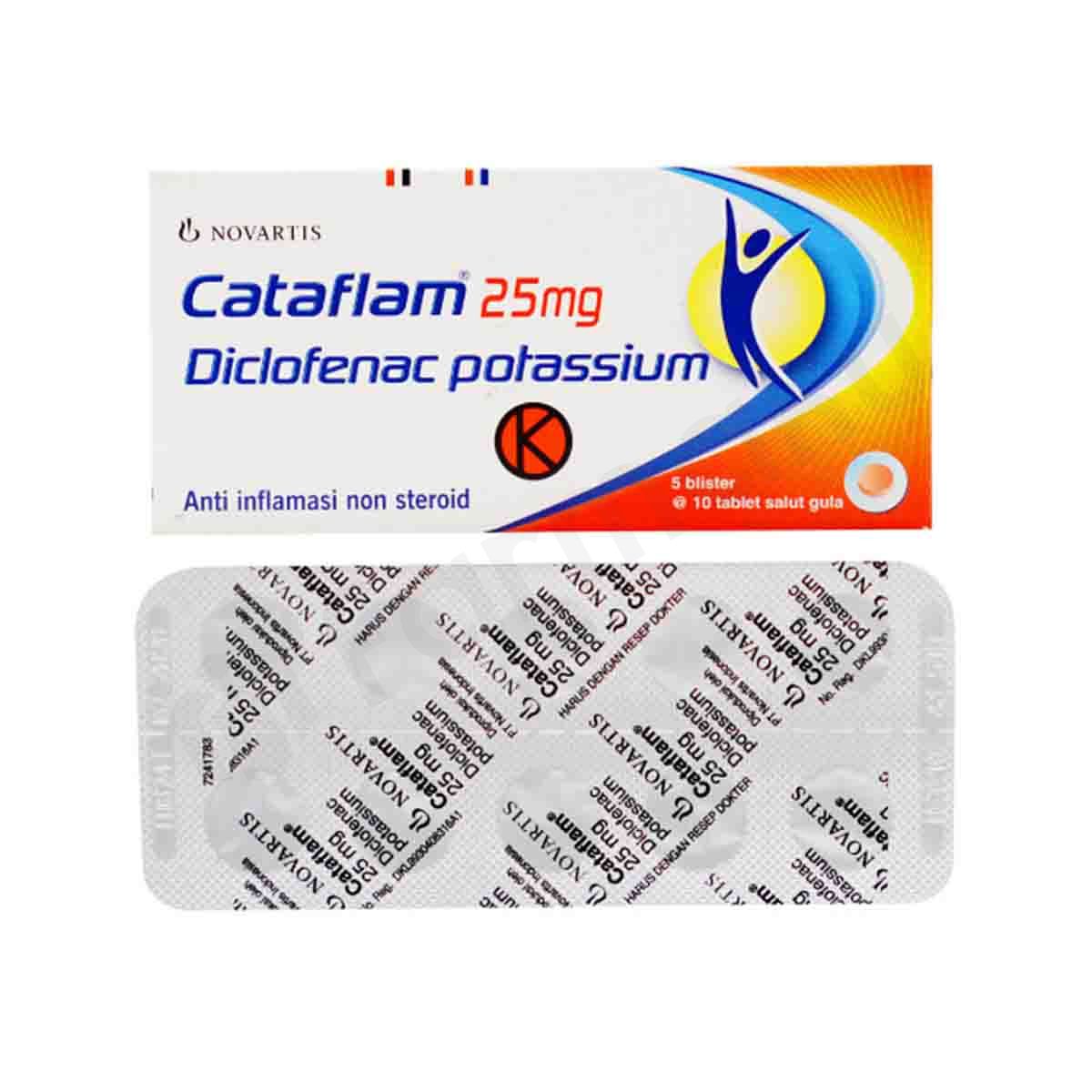 Cataflam 25 Mg Tablet Farmaku